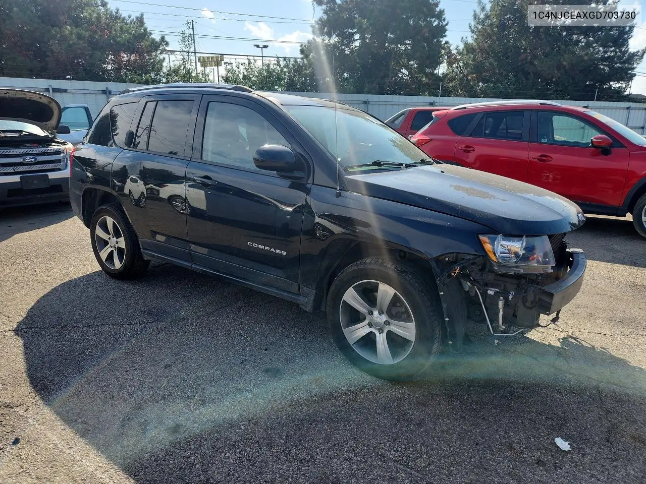 2016 JEEP COMPASS VIN 1C4NJCEAXGD703730 — фото 4