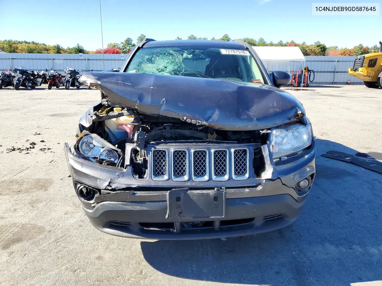2016 JEEP COMPASS VIN 1C4NJDEB9GD587645 — фото 5