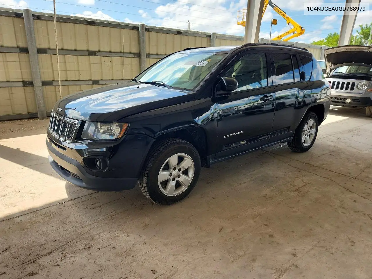 JEEP COMPASS 2016, VIN 1C4NJCEA0GD788979