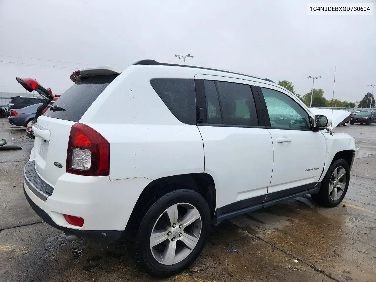 2016 JEEP COMPASS VIN 1C4NJDEBXGD730604 — фото 3