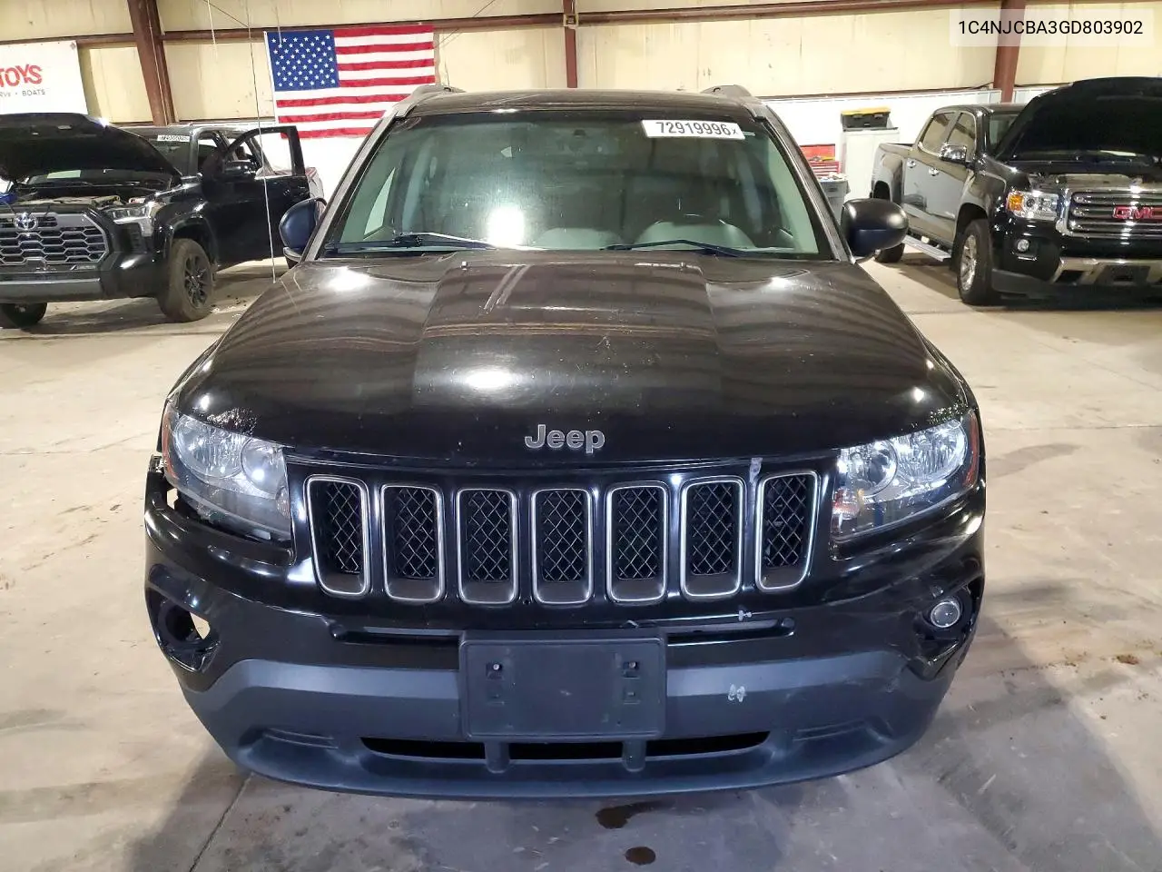 2016 JEEP COMPASS VIN 1C4NJCBA3GD803902 — фото 5