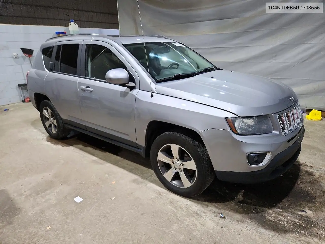 2016 JEEP COMPASS VIN 1C4NJDEB5GD708655 — фото 4