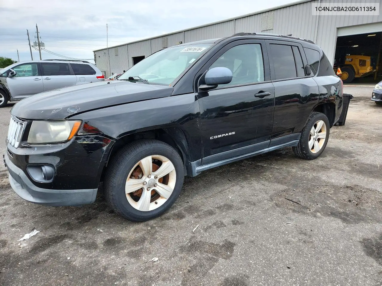 JEEP COMPASS 2016, VIN 1C4NJCBA2GD611354
