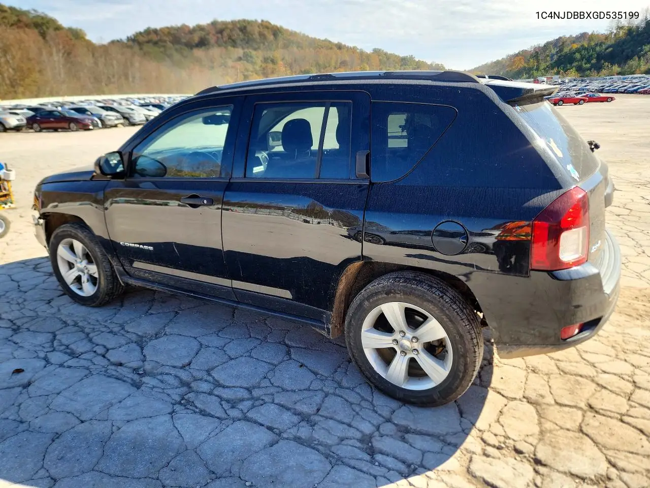 2016 JEEP COMPASS VIN 1C4NJDBBXGD535199 — фото 2