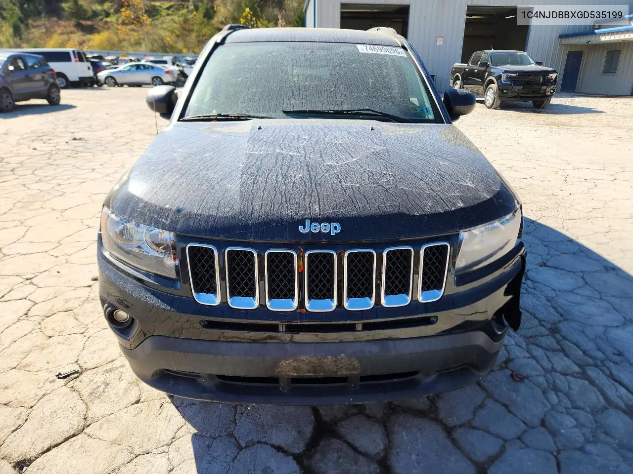 2016 JEEP COMPASS VIN 1C4NJDBBXGD535199 — фото 5