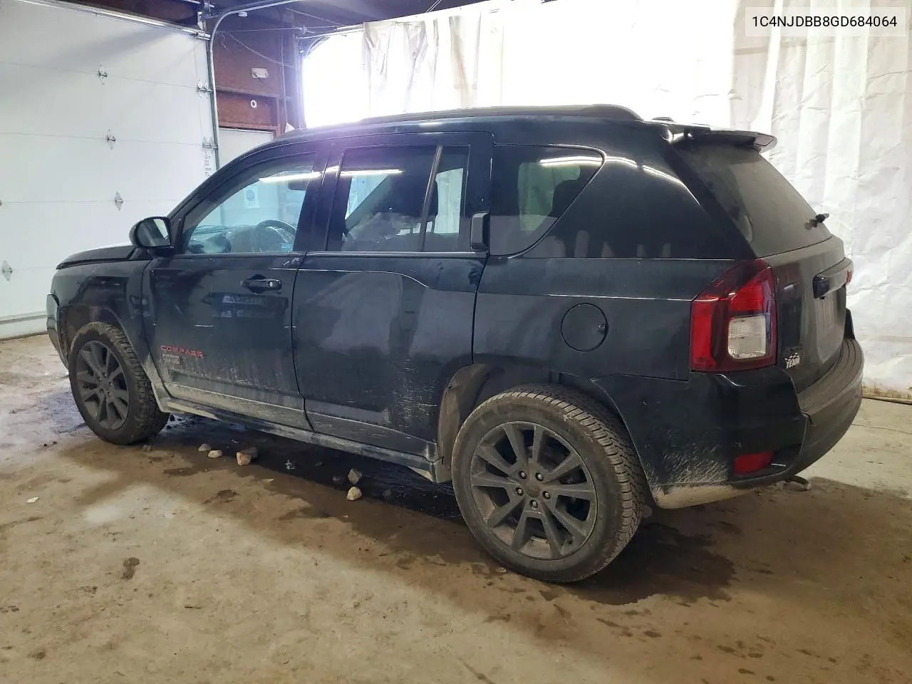 2016 JEEP COMPASS VIN 1C4NJDBB8GD684064 — фото 2