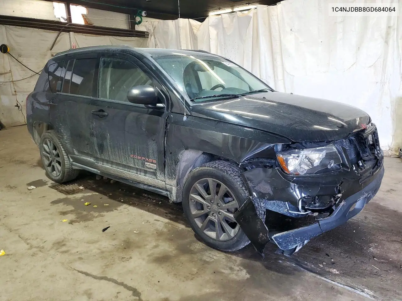 2016 JEEP COMPASS VIN 1C4NJDBB8GD684064 — фото 4