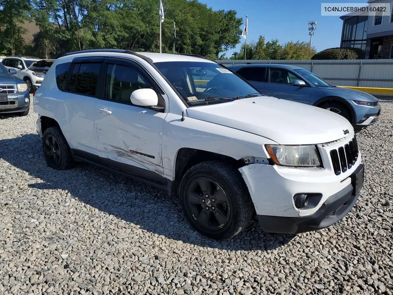 2017 JEEP COMPASS VIN 1C4NJCEB8HD160422 — фото 4