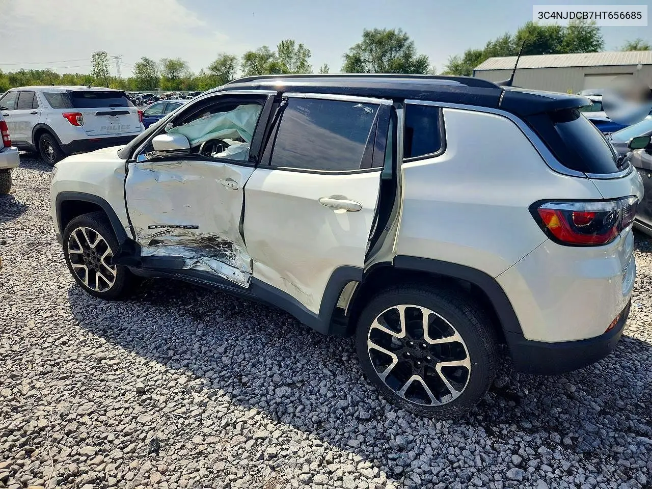 2017 JEEP COMPASS VIN 3C4NJDCB7HT656685 — фото 2