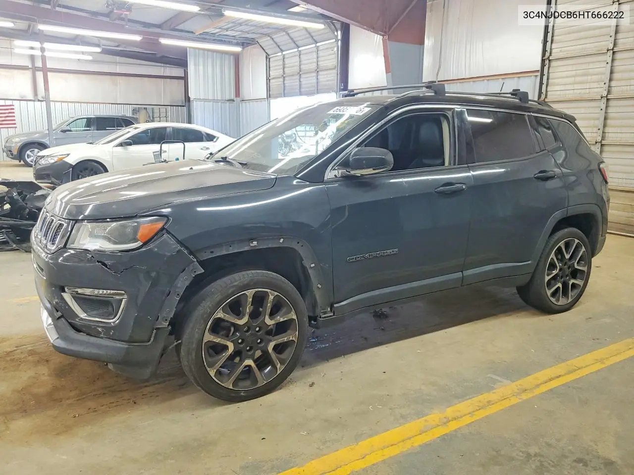 JEEP COMPASS 2017, VIN 3C4NJDCB6HT666222