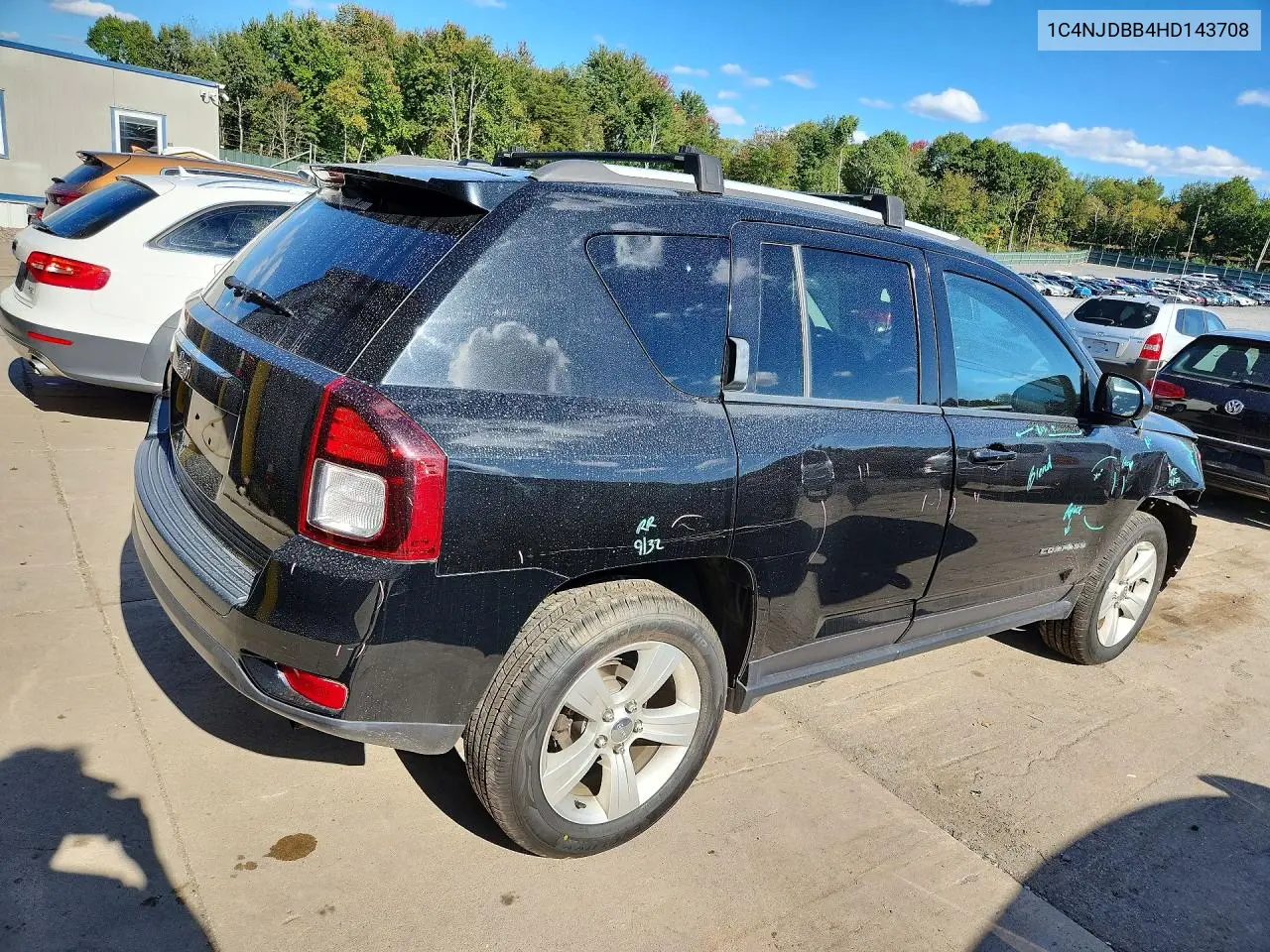 2017 JEEP COMPASS VIN 1C4NJDBB4HD143708 — фото 3
