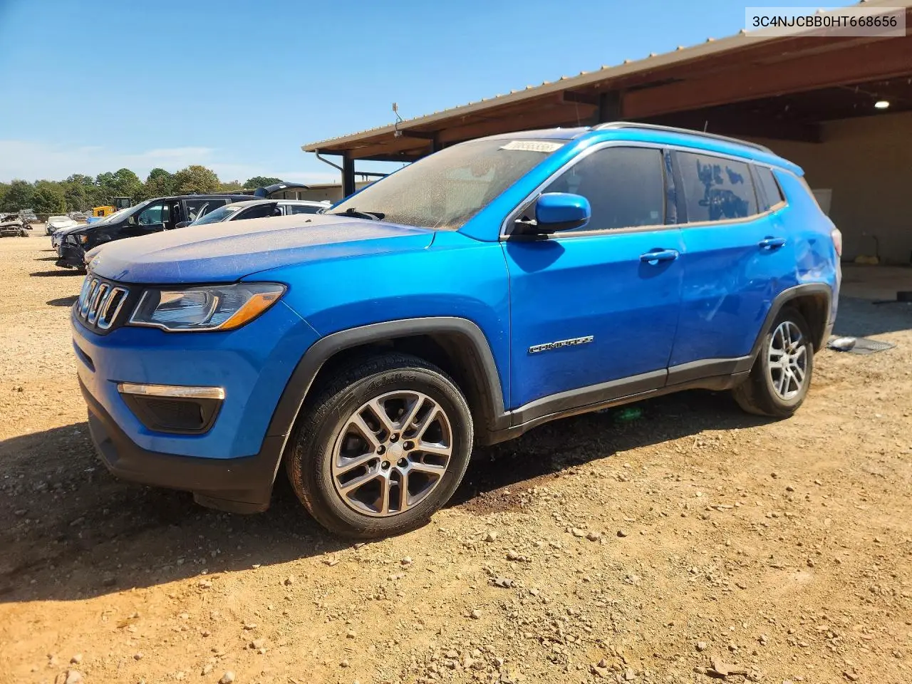JEEP COMPASS 2017, VIN 3C4NJCBB0HT668656