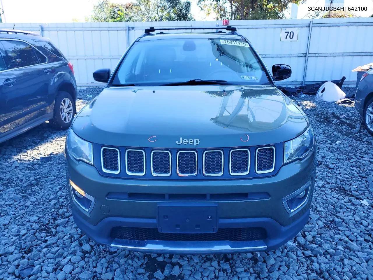 2017 JEEP COMPASS VIN 3C4NJDCB4HT642100 — фото 5