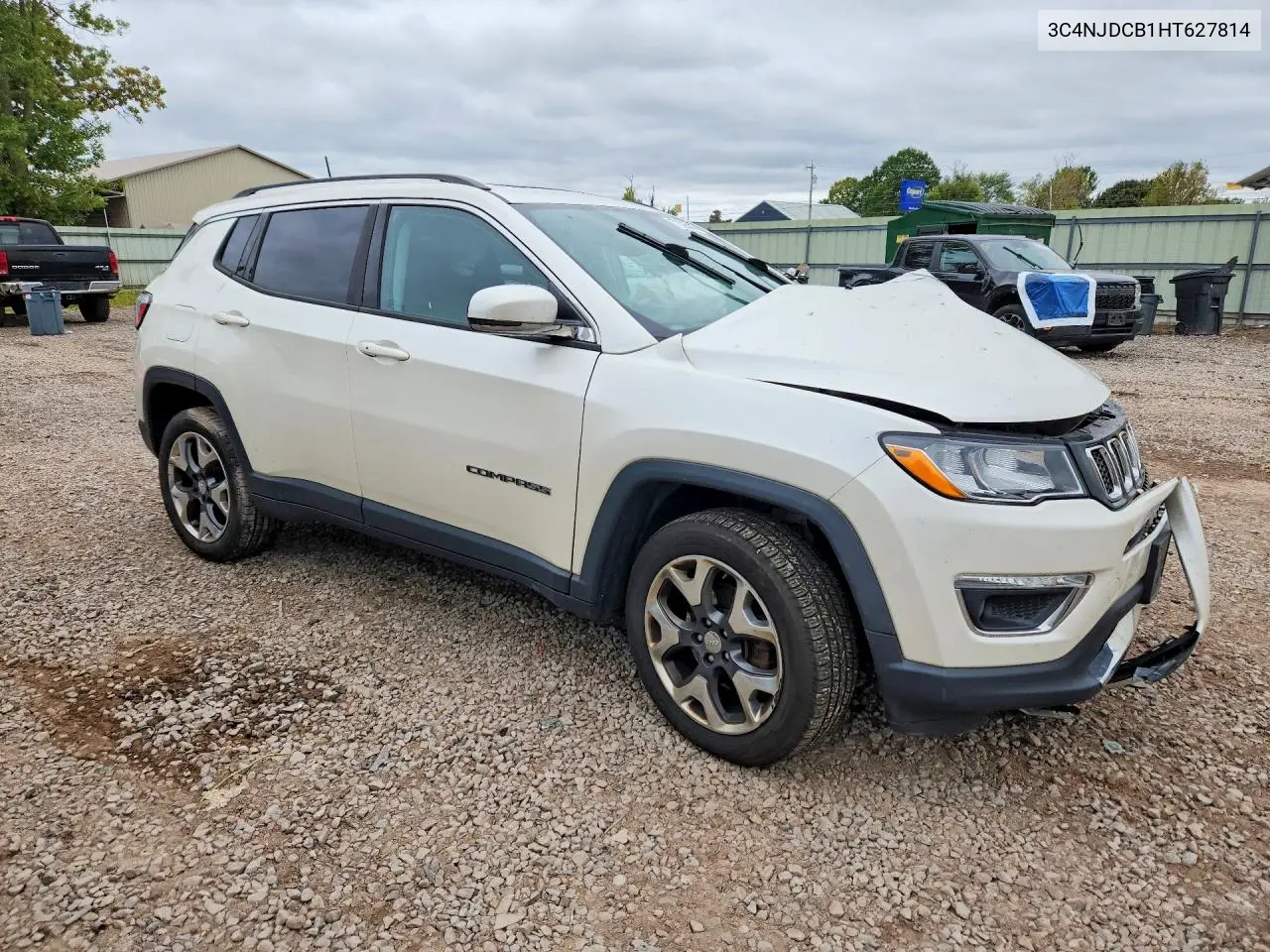 2017 JEEP COMPASS VIN 3C4NJDCB1HT627814 — фото 4
