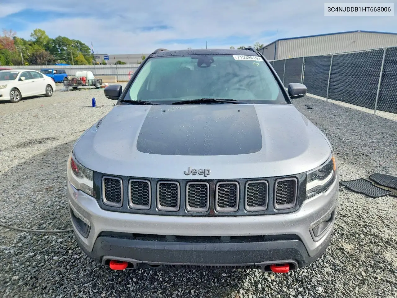 2017 JEEP COMPASS VIN 3C4NJDDB1HT668006 — фото 5