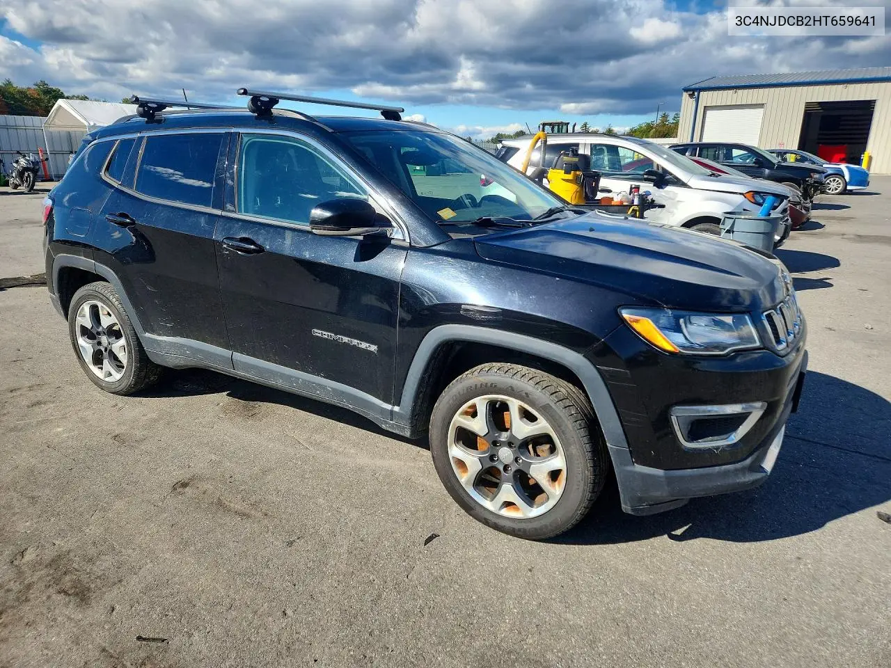 2017 JEEP COMPASS VIN 3C4NJDCB2HT659641 — фото 4