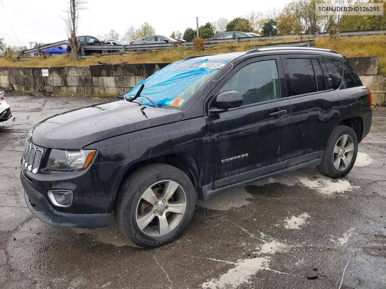 JEEP COMPASS 2017, VIN 1C4NJDEB3HD126295