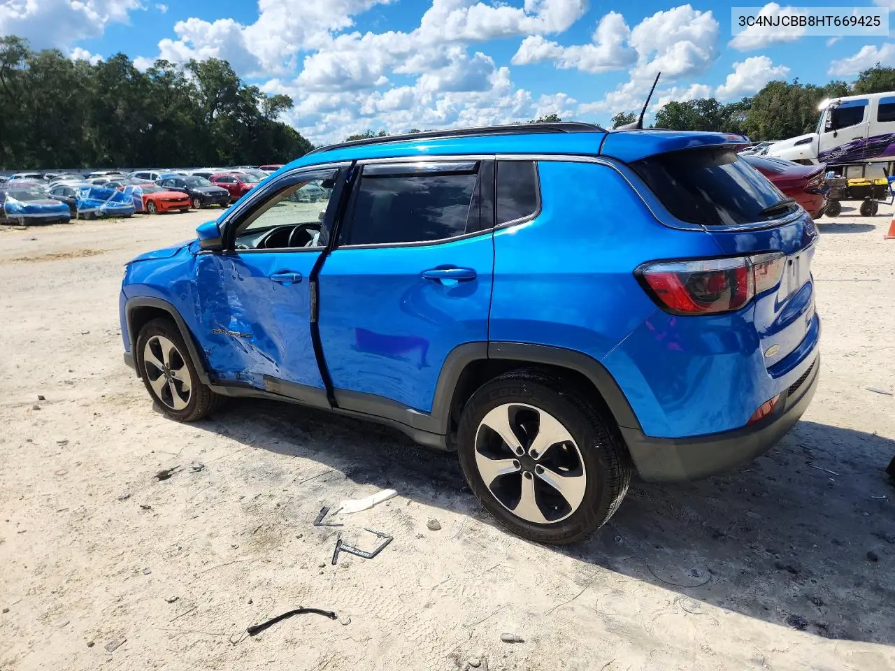 2017 JEEP COMPASS VIN 3C4NJCBB8HT669425 — фото 2