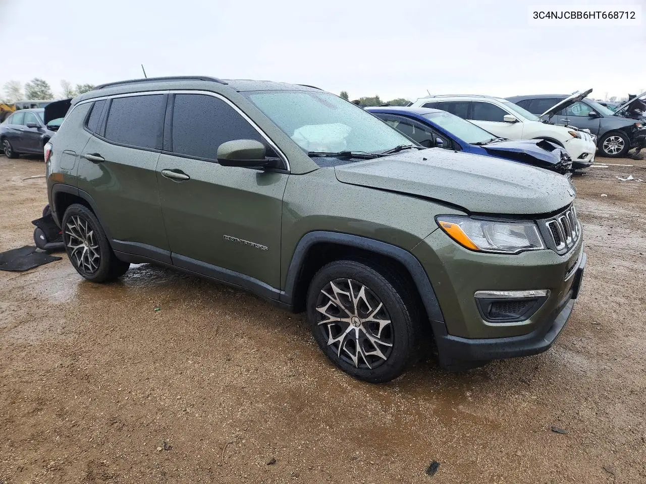 2017 JEEP COMPASS VIN 3C4NJCBB6HT668712 — фото 4