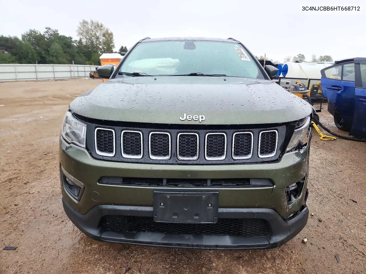2017 JEEP COMPASS VIN 3C4NJCBB6HT668712 — фото 5
