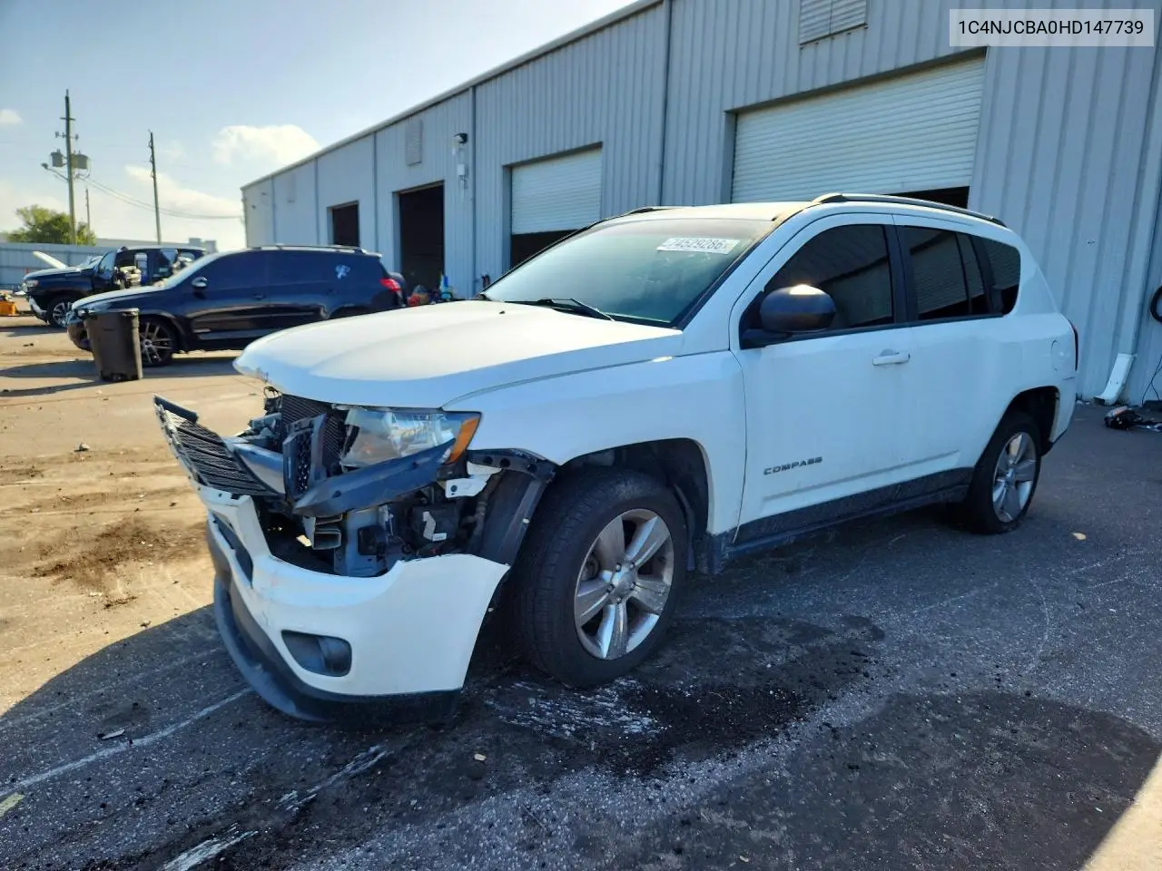 JEEP COMPASS 2017, VIN 1C4NJCBA0HD147739