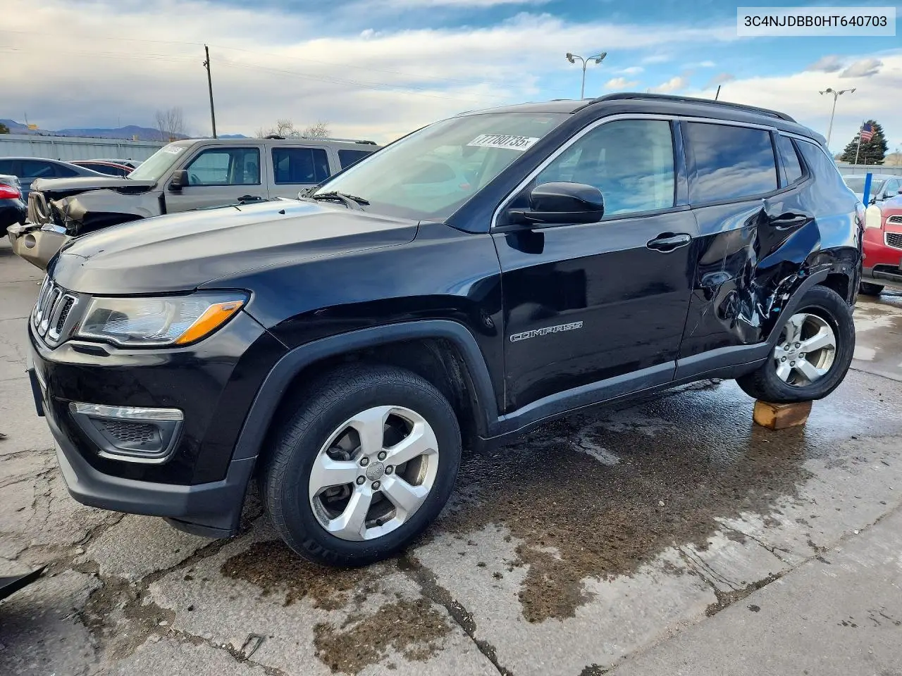 JEEP COMPASS 2017, VIN 3C4NJDBB0HT640703
