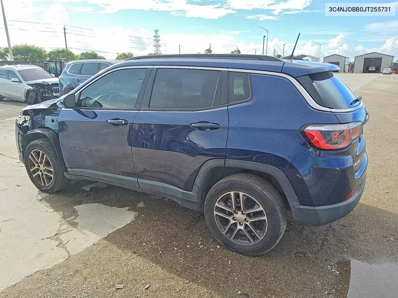 2018 JEEP COMPASS VIN 3C4NJDBB0JT255731 — фото 2