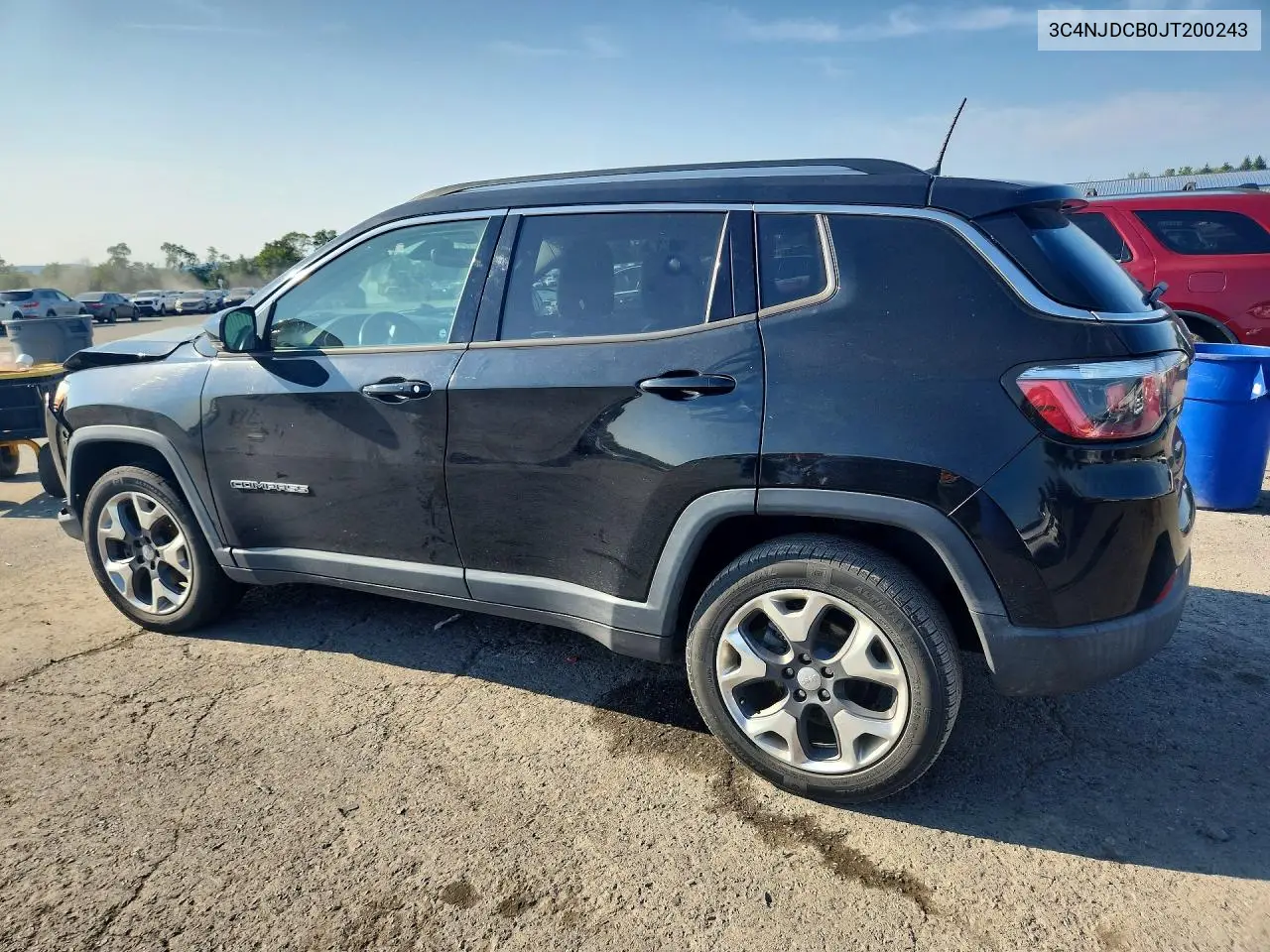 2018 JEEP COMPASS VIN 3C4NJDCB0JT200243 — фото 2