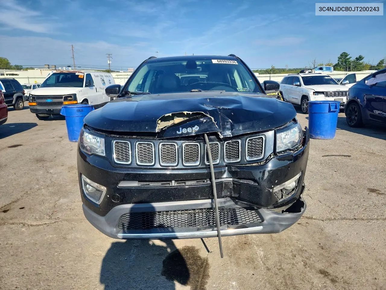 2018 JEEP COMPASS VIN 3C4NJDCB0JT200243 — фото 5