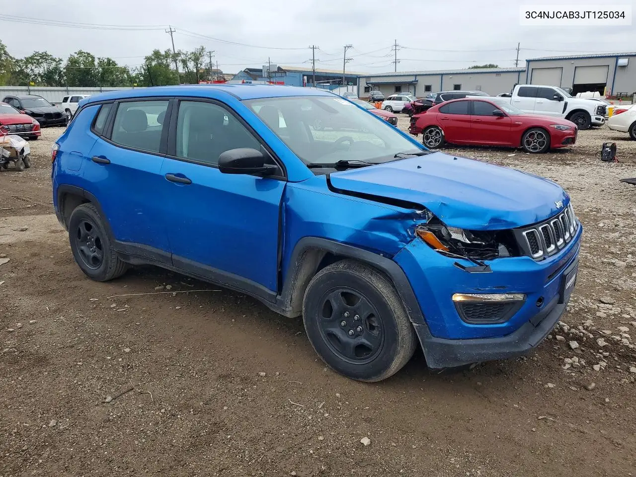 2018 JEEP COMPASS VIN 3C4NJCAB3JT125034 — фото 4