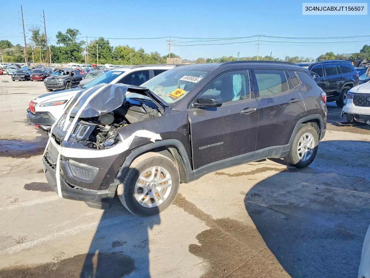 JEEP COMPASS 2018, VIN 3C4NJCABXJT156507