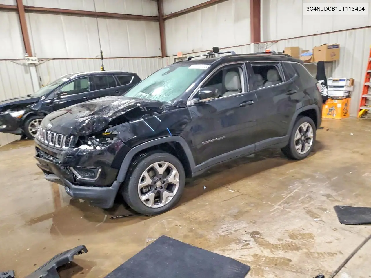 JEEP COMPASS 2018, VIN 3C4NJDCB1JT113404