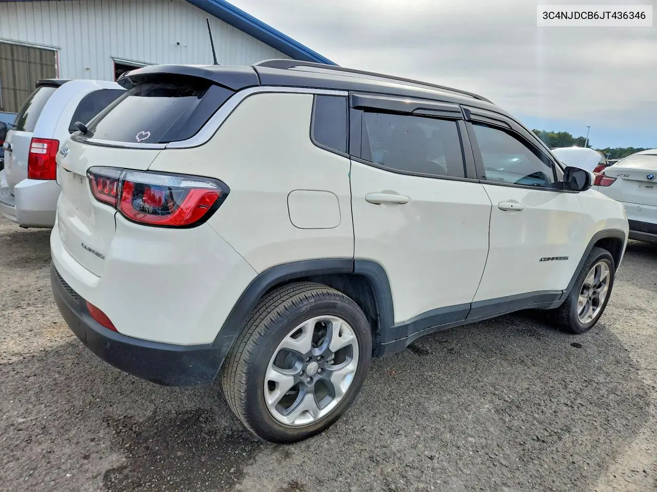 2018 JEEP COMPASS VIN 3C4NJDCB6JT436346 — фото 3