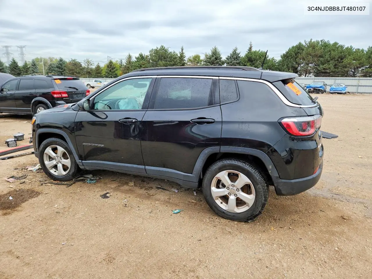 2018 JEEP COMPASS VIN 3C4NJDBB8JT480107 — фото 2