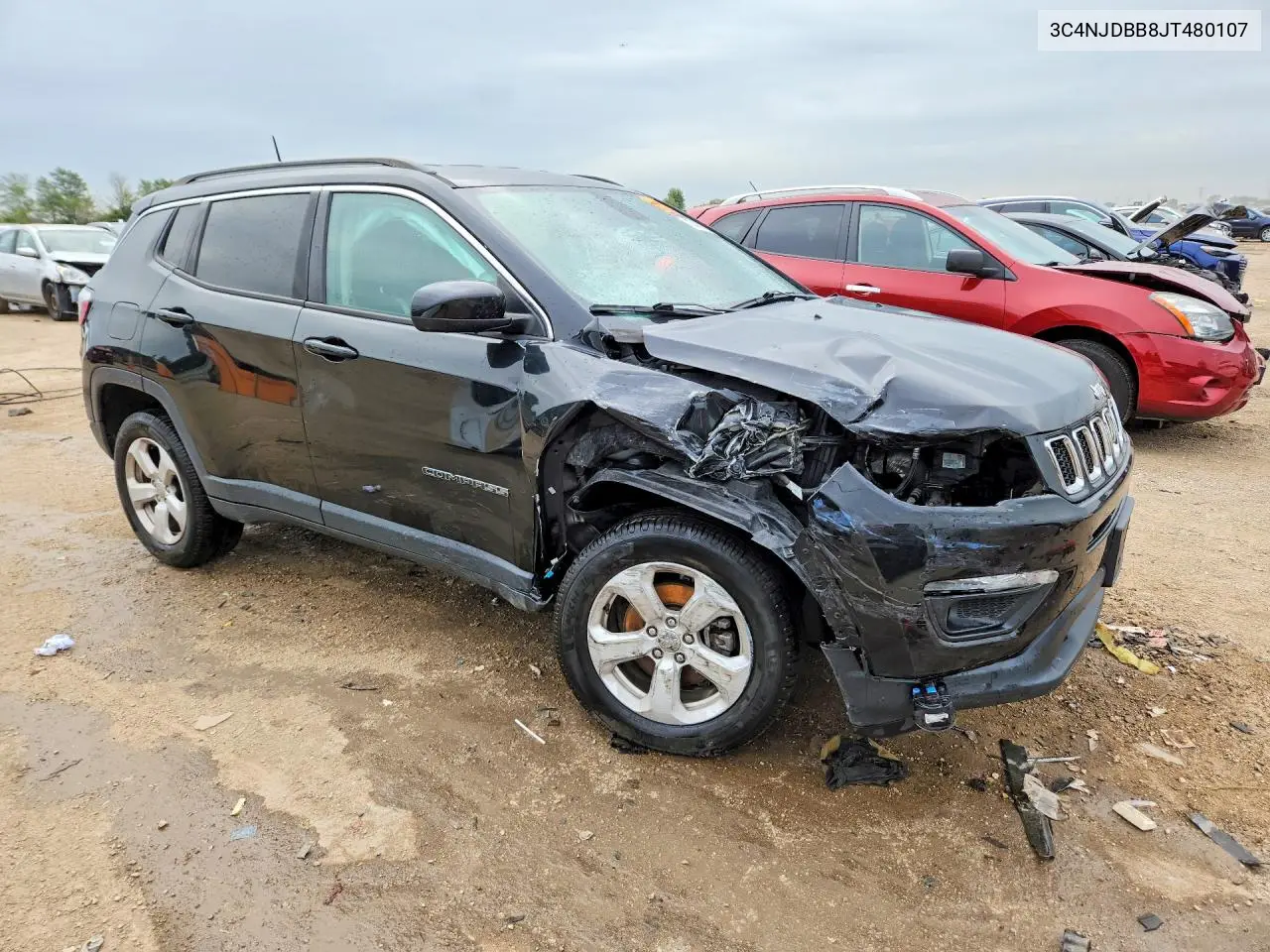 2018 JEEP COMPASS VIN 3C4NJDBB8JT480107 — фото 4