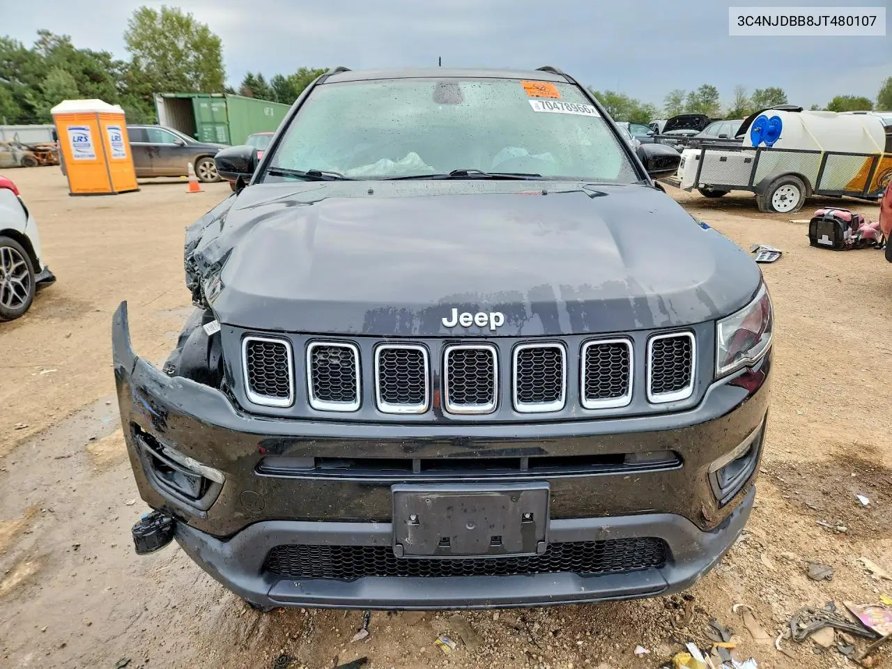 2018 JEEP COMPASS VIN 3C4NJDBB8JT480107 — фото 5