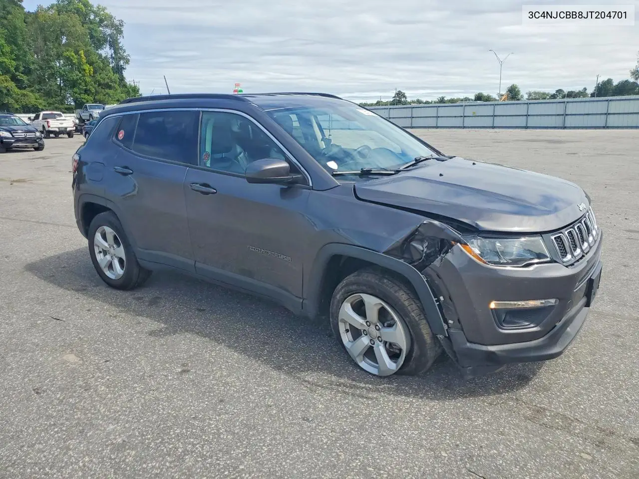 2018 JEEP COMPASS VIN 3C4NJCBB8JT204701 — фото 4