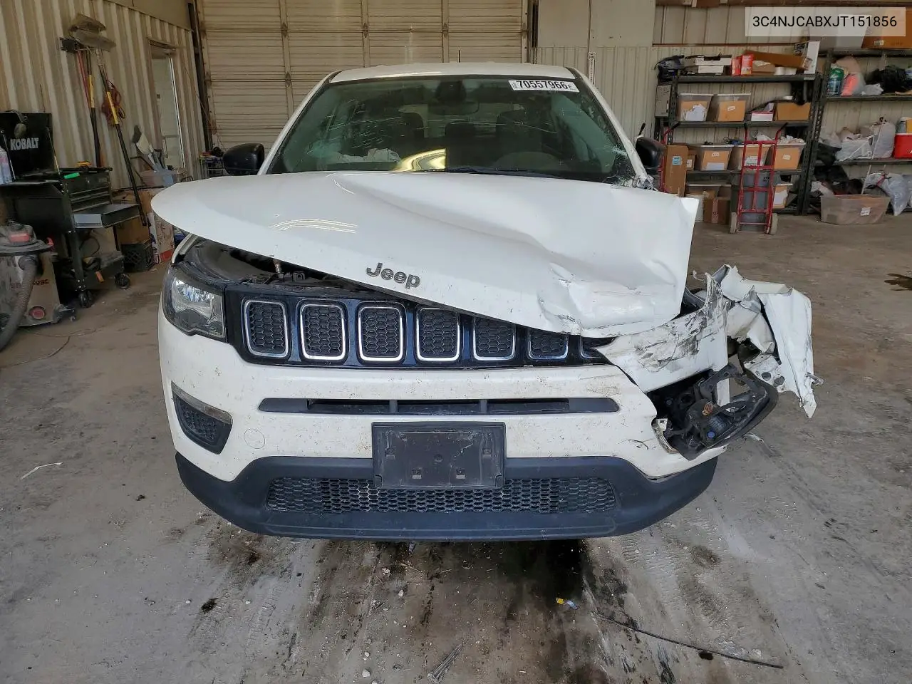 2018 JEEP COMPASS VIN 3C4NJCABXJT151856 — фото 5