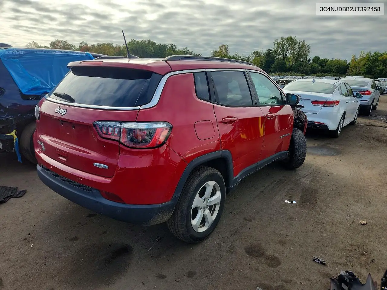 2018 JEEP COMPASS VIN 3C4NJDBB2JT392458 — фото 3