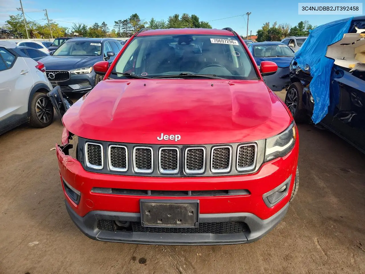 2018 JEEP COMPASS VIN 3C4NJDBB2JT392458 — фото 5