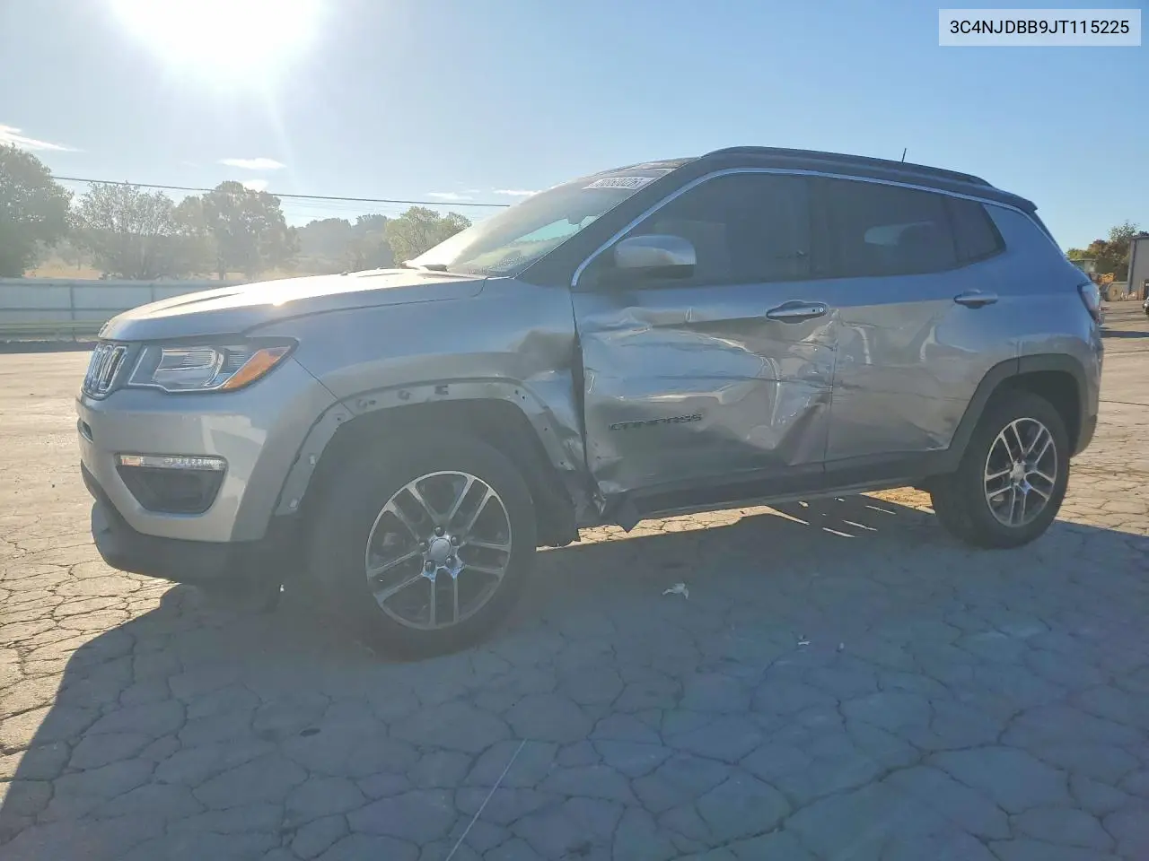 JEEP COMPASS 2018, VIN 3C4NJDBB9JT115225