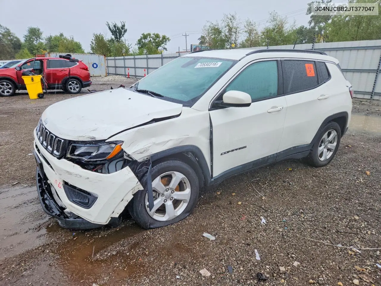JEEP COMPASS 2018, VIN 3C4NJCBB2JT377047