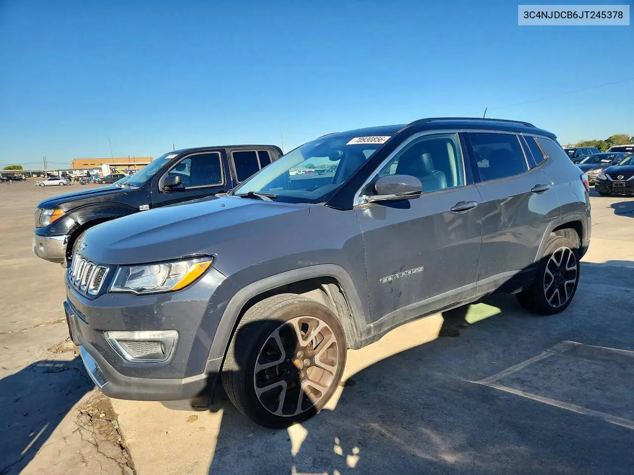 JEEP COMPASS 2018, VIN 3C4NJDCB6JT245378