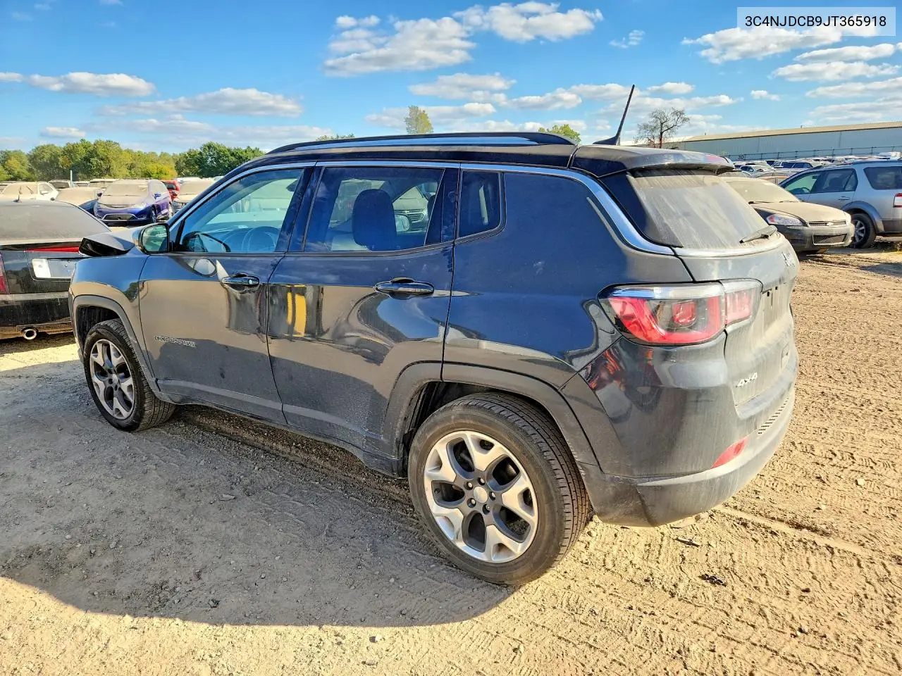 2018 JEEP COMPASS VIN 3C4NJDCB9JT365918 — фото 2