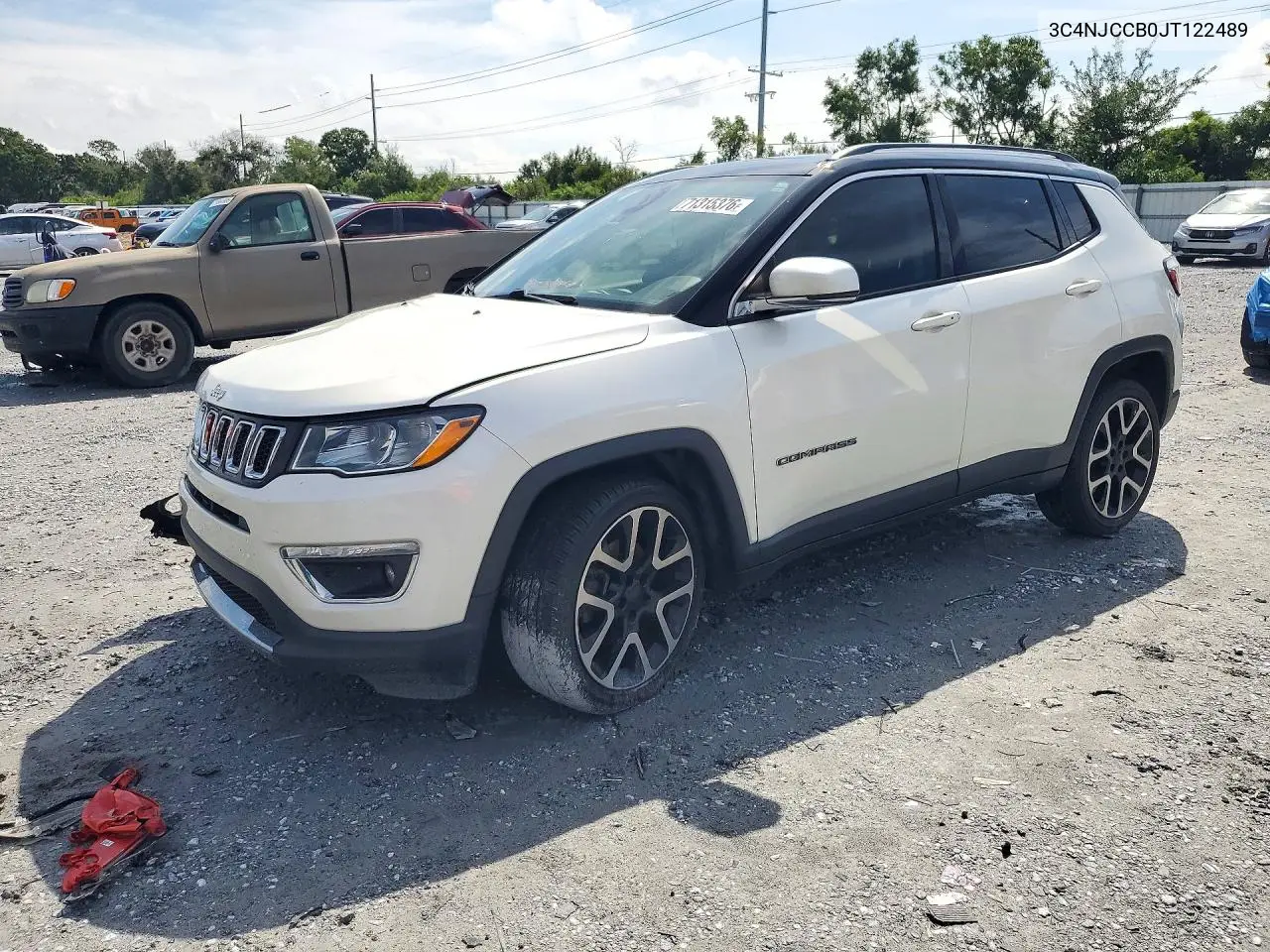 JEEP COMPASS 2018, VIN 3C4NJCCB0JT122489