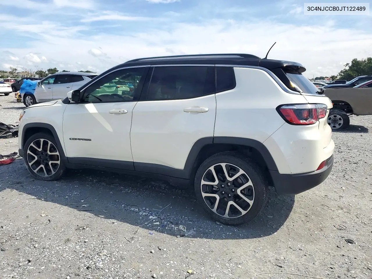 2018 JEEP COMPASS VIN 3C4NJCCB0JT122489 — фото 2