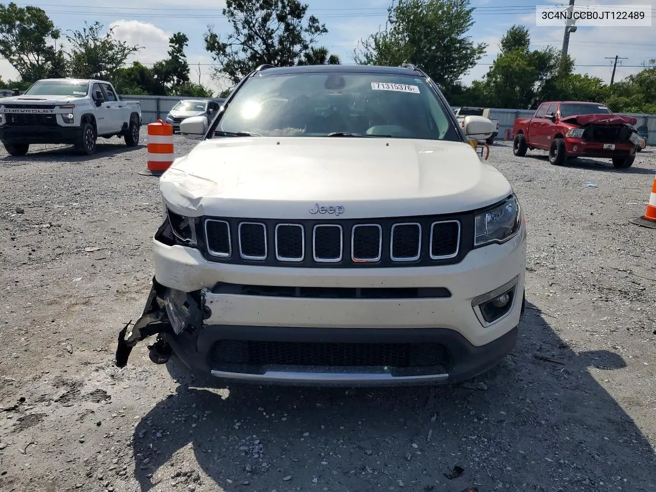 2018 JEEP COMPASS VIN 3C4NJCCB0JT122489 — фото 5