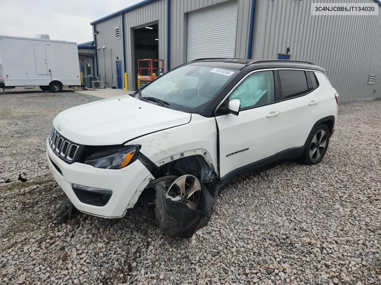 JEEP COMPASS 2018, VIN 3C4NJCBB6JT134020