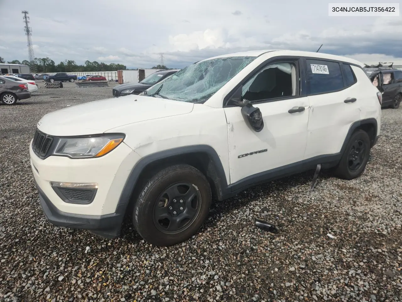 JEEP COMPASS 2018, VIN 3C4NJCAB5JT356422