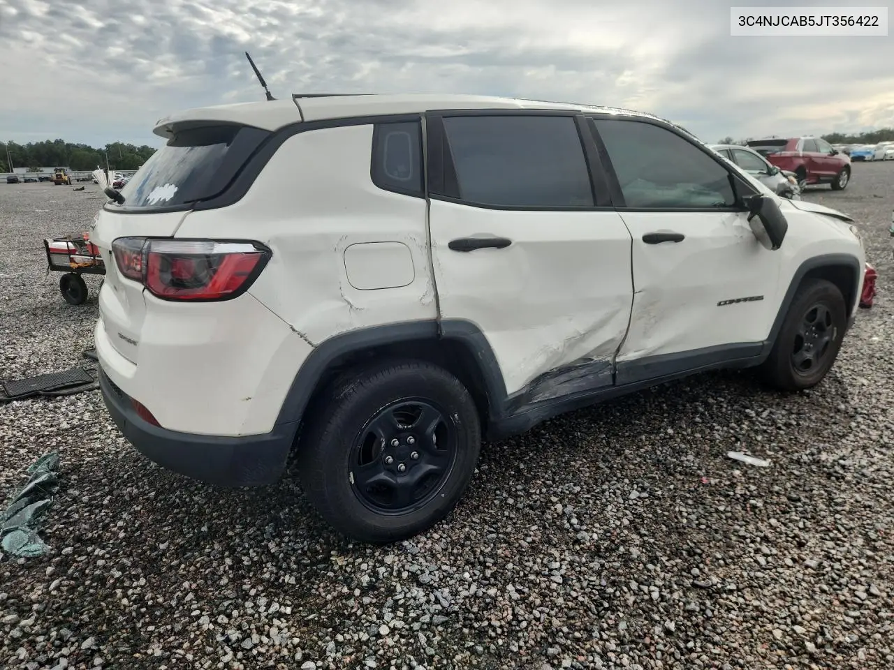 2018 JEEP COMPASS VIN 3C4NJCAB5JT356422 — фото 3